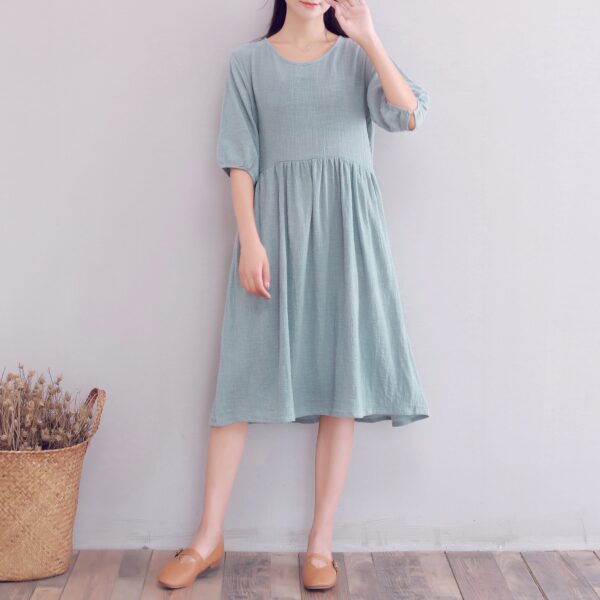 Wide Leg Pants Naturally You for Morning Coffee F788