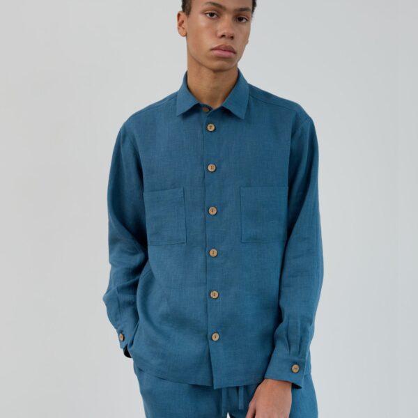 Men's Linen Shirt Ben Resort Essential F871