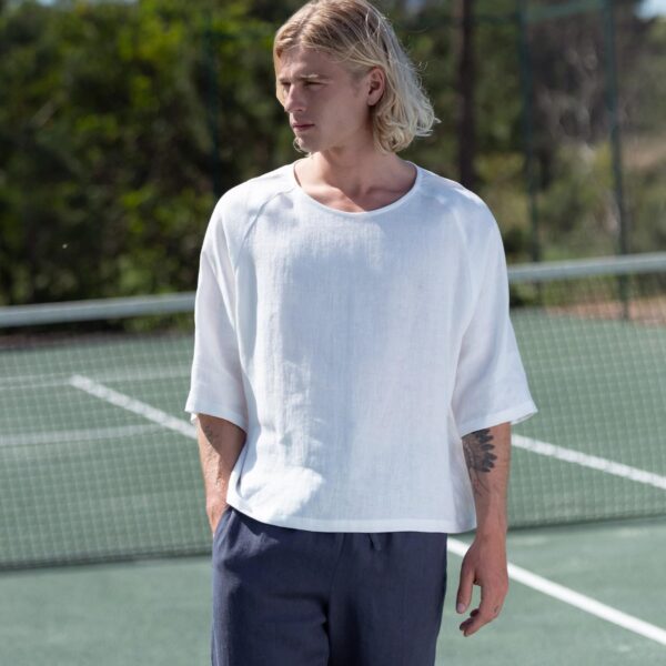 Men's Linen Shirt Ira Coastal Mood F699