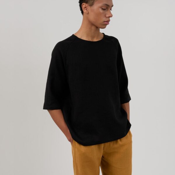 Men's Linen Shirt Ira Modern Minimalist F854